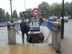 Manor House Station Wallpaper