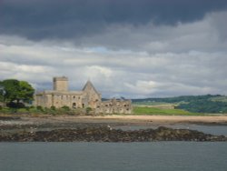 The Abbey from the Firth of Forth Wallpaper