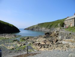 Port Quin bay Wallpaper