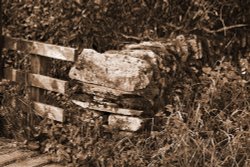 Dry stone wall Wallpaper