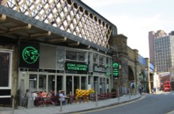 Black & Blue Wallpaper