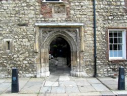 Old Doorway Wallpaper