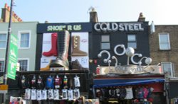 Shoes R Us - Cold Steel Wallpaper