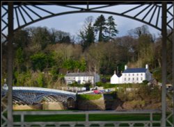 Chepstow Bridge, Chepstow. Wallpaper