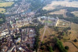 Windsor Castle from the Air Wallpaper