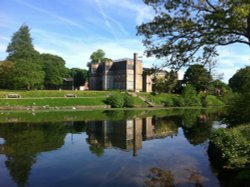 Reflections of Astley Hall, Chorley Wallpaper