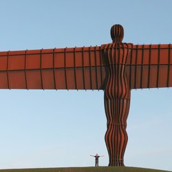 Angel of the North in Gateshead Wallpaper