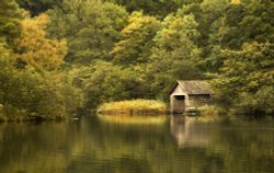 Rydal Water Boathouse 1   2-10-13 Wallpaper