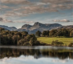 The Langdales, Lake District Wallpaper