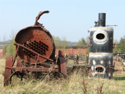 Industrial Decay, Beamish Open Air Museum Wallpaper
