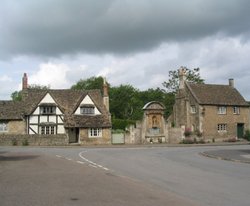 Lacock - Village Entrance - June, 2003 Wallpaper