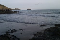 All is calm at Port Quin Wallpaper