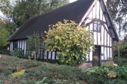 Selly Manor Barn, Bournville. Wallpaper