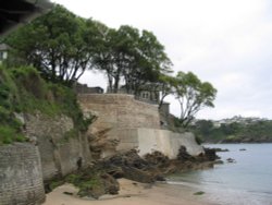 Cove on Fowey Estuary (2) - June 2003 Wallpaper