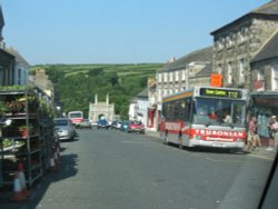 Helston, Main Street June 2003 Wallpaper