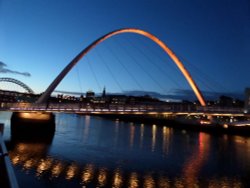 Millenium Bridge , Quayside Newcastle Wallpaper