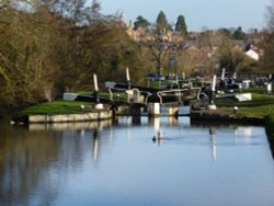Hatton Locks, Hatton, Warwickshire Wallpaper