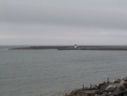 Lyme Regis - View of Cobb - June 2003 Wallpaper