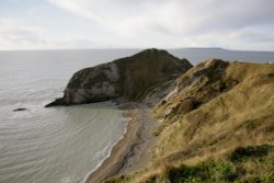 The Dorset coastal landscape Wallpaper