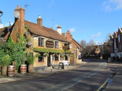The Coach and Horses pub, Rickmansworth Wallpaper