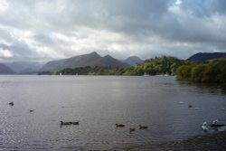 Derwent Water Keswick in Autumn Wallpaper