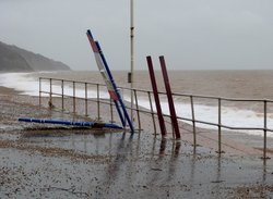 Seaton Storm Damage 2014 Wallpaper
