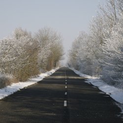 Frozen 'B' Road Wallpaper