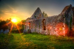 Ruins of st peter's church
