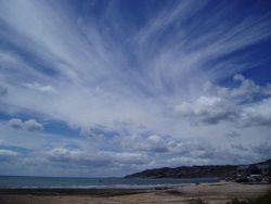 Charmouth Cloud Formation Wallpaper