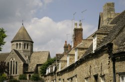 Cottage row, Oundle Wallpaper