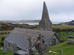 St Enodoc's Church, Padstow Wallpaper