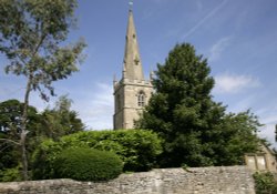 Edith Weston Village Wallpaper