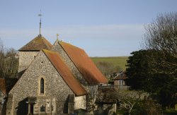 Church View - Sussex Wallpaper