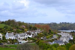 Dittisham houses Wallpaper