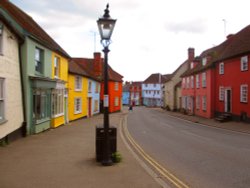 Thaxted Town Street Wallpaper
