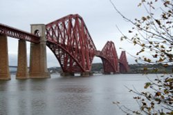 the forth bridge (rail) Wallpaper