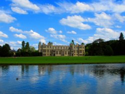 Audley End across the water