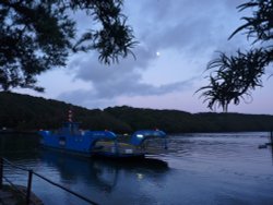 Night Ferry Wallpaper