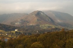 Helm Crag from Loughrigg Terrace Wallpaper