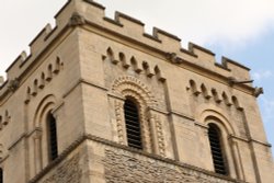 Tower of St Mary's, Iffley Wallpaper