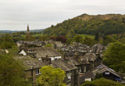 Ambleside and Todd Crag Wallpaper