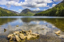 Buttermere from the northen shore Wallpaper