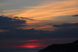 Sunset over Mortehoe Wallpaper