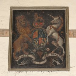 Royal Coat of Arms St Mary the Virgin Church, North Stoke Wallpaper