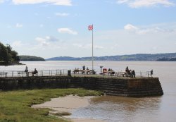 Arnside Pier, Arnside, Cumbria Wallpaper