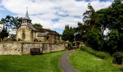 St Aidens Church, Gillamoor Wallpaper