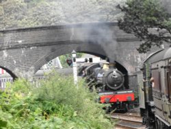 views from the North Norfolk Railway from Holt to Sheringham Wallpaper