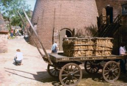 Coalbrookdale, Coalport China works Wallpaper