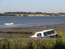 Manningtree, overlooking the river Stour