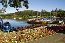 Pierhead Ambleside Wallpaper